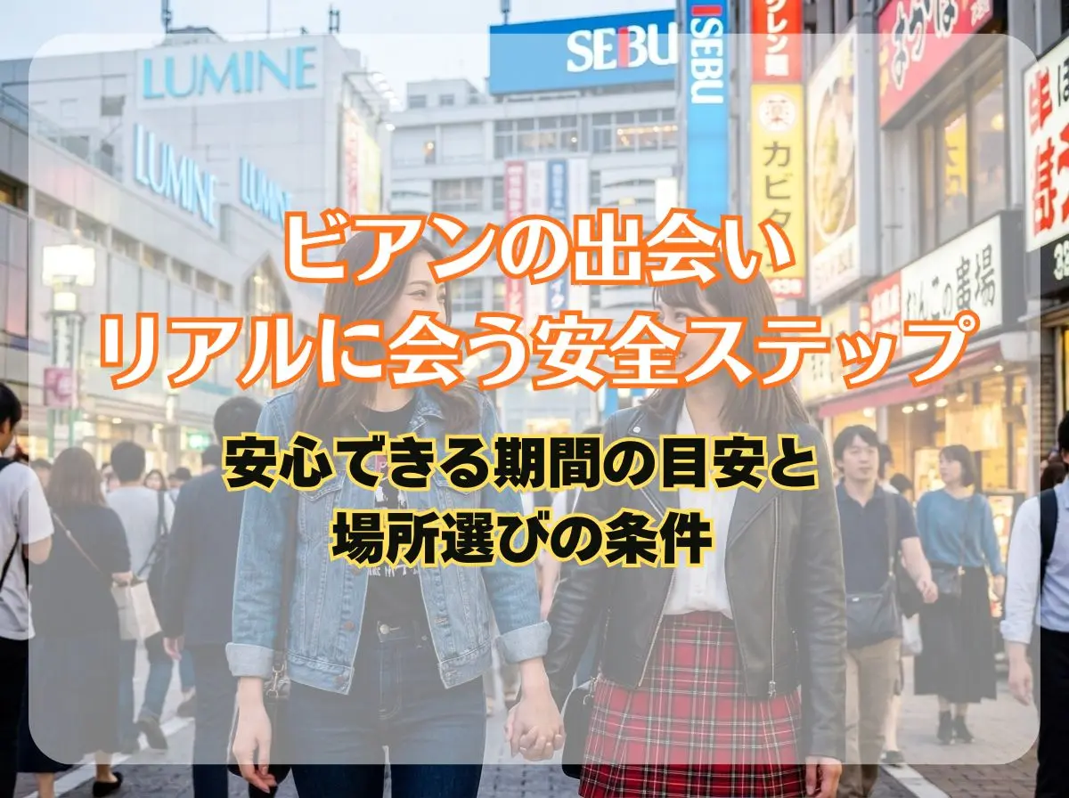 初めてのオフ会・デート！ビアンの出会いから『リアルな対面』に繋げるための安全ステップと準備