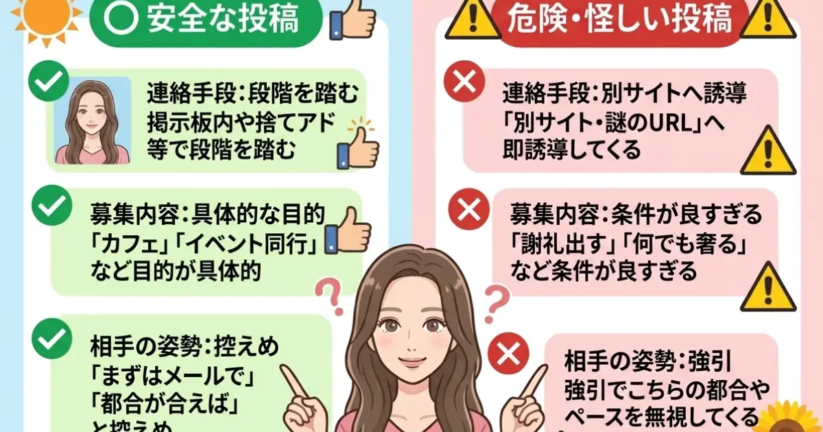【8月急増】この夏レズ・ビアン掲示板で出会うなら絶対知っておくべき「安全な投稿・危ない投稿」の見分け方